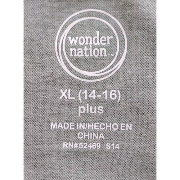 Wonder Nation Romper Girls 14 Sage Waist Tie Sleeveless Summer School - Picture 3 of 11